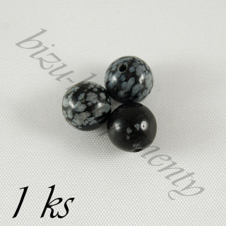 Vločkový obsidián 8mm