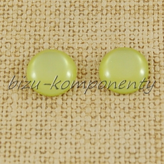 Olivový kabošon, 10 mm