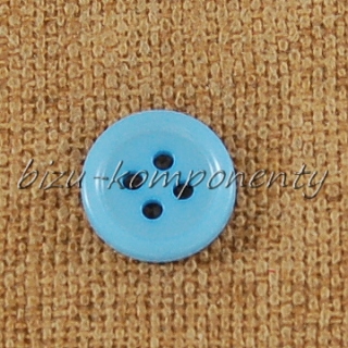 Modrý knoflík 13 mm