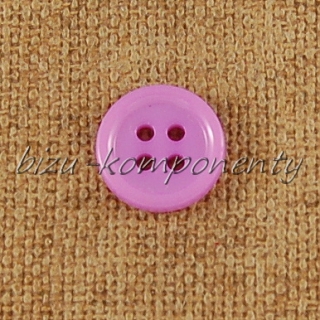 Fialový knoflík 13 mm