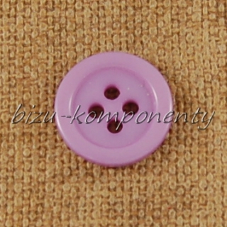 Fialový knoflík 15 mm