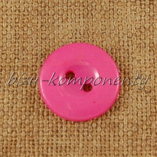 Růžový knoflík 18 mm