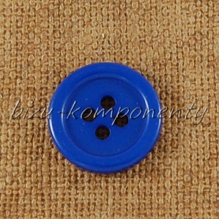 Modrý knoflík 18 mm