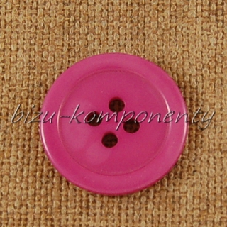 Červeno-fialový knoflík 22 mm