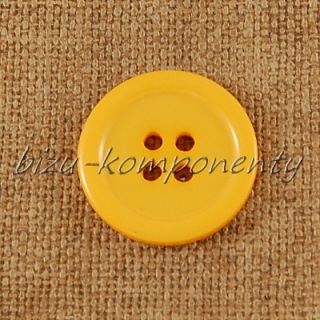 Oranžový knoflík 22 mm