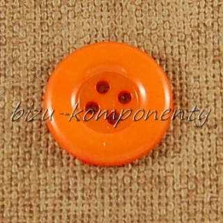 Oranžový knoflík 18 mm