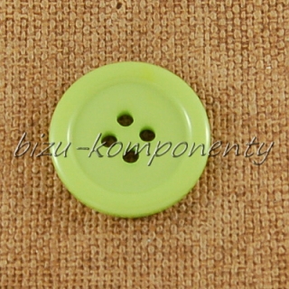 Světlejší zelený knoflík 22 mm