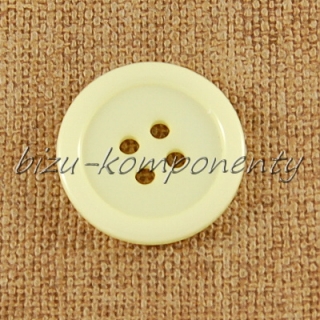 Žlutý knoflík 22 mm