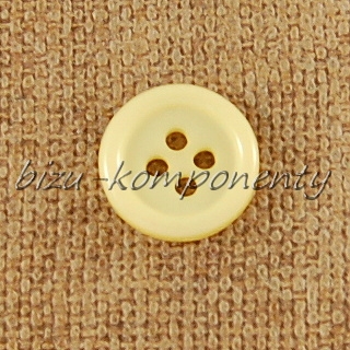Žlutý knoflík 13 mm