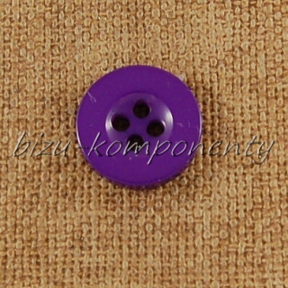 Fialový knoflík 15 mm