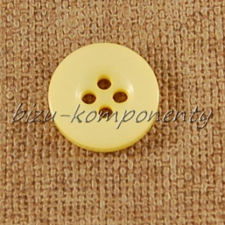 Žlutý knoflík 15 mm