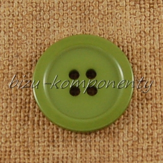 Zelený knoflík 22 mm