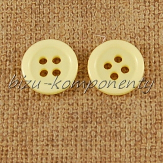 Žlutý knoflík 11 mm