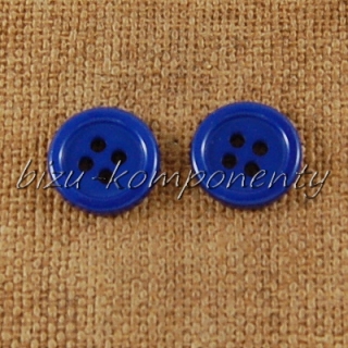 Modrý knoflík 12 mm