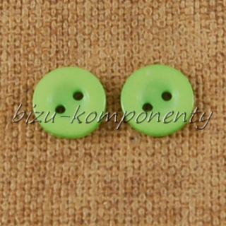 Zelený knoflík 10 mm