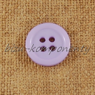 Fialový knoflík 15 mm