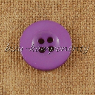 Fialový knoflík 18 mm