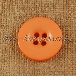 Oranžový knoflík 18 mm