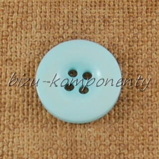 Světle modrý knoflík 18 mm