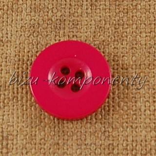 Červený knoflík 18 mm