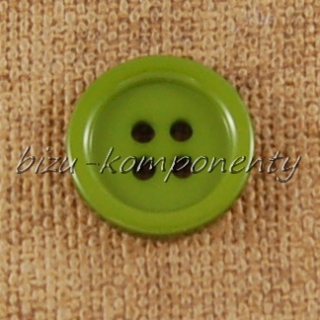 Zelený knoflík 16 mm