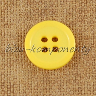 Žlutý knoflík 17 mm
