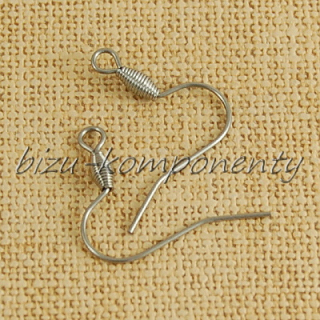 Náušnicové afroháčky  bP z oceli 10ks