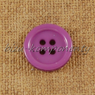 Fialový knoflík 16 mm