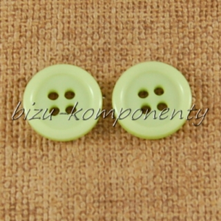 Zelený knoflík 13 mm