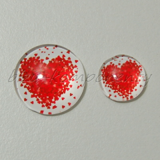 Srdce ze srdíček 12mm