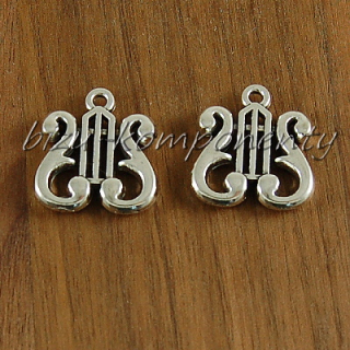 3D harfa, stříbrná barva