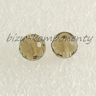 Šedozelený broušený korálek 12mm 